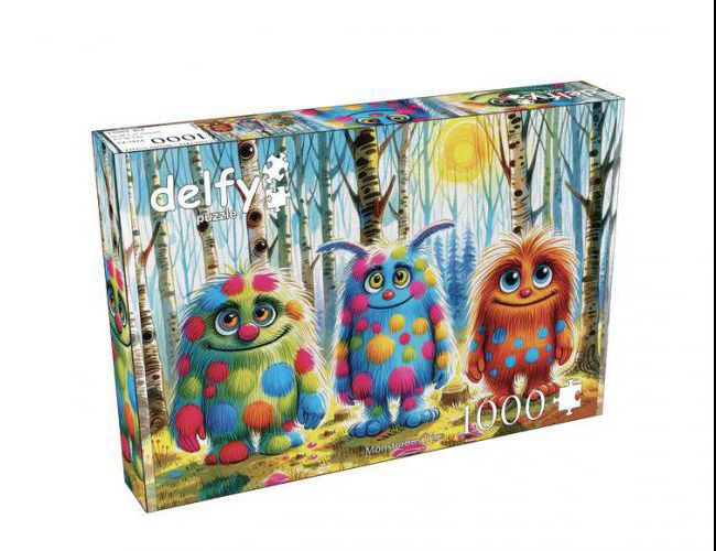 DELFY 1000 PCS - MONSTEROUS TRIO