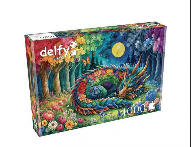 DELFY 1000 PCS - MOONLIT DRAGON DREAMS