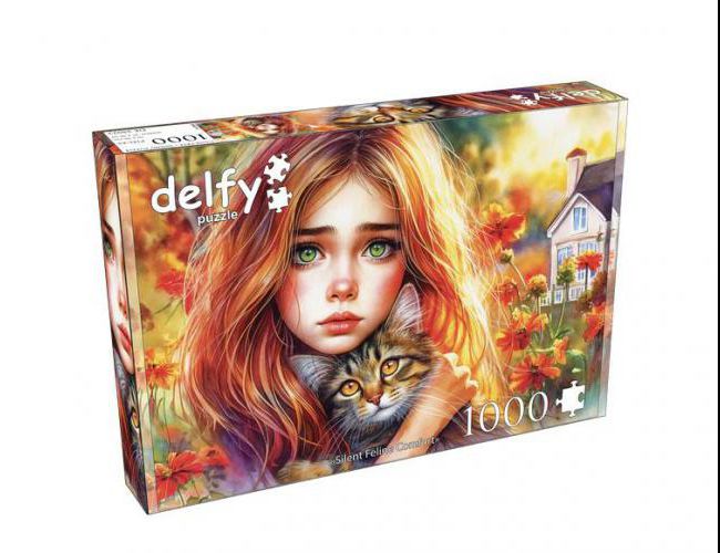DELFY 1000 PCS - SILENT FELINE COMFORT