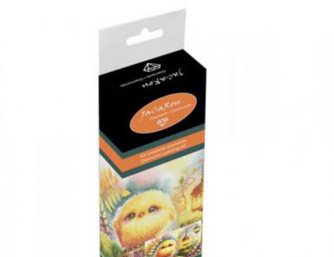 DIAMOND PAINTING KIT 50 X 40 - GOLDEN GLOW PERCH