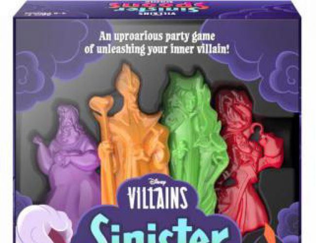 DISNEY VILLAINS SINISTER SPOONS GAME