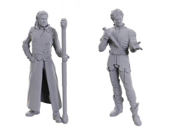 DND UNPAINTED MINI - BALDUR'S GATE 3: GALE & ASTARION