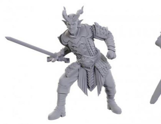 DND UNPAINTED MINI - BALDUR'S GATE 3: ULDER RAVENGARD & ZEVLOR