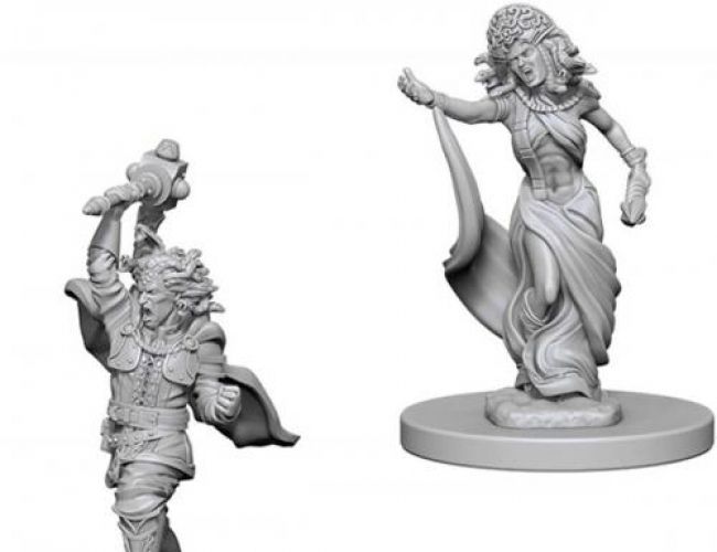 DND UNPAINTED MINIS: MEDUSAS