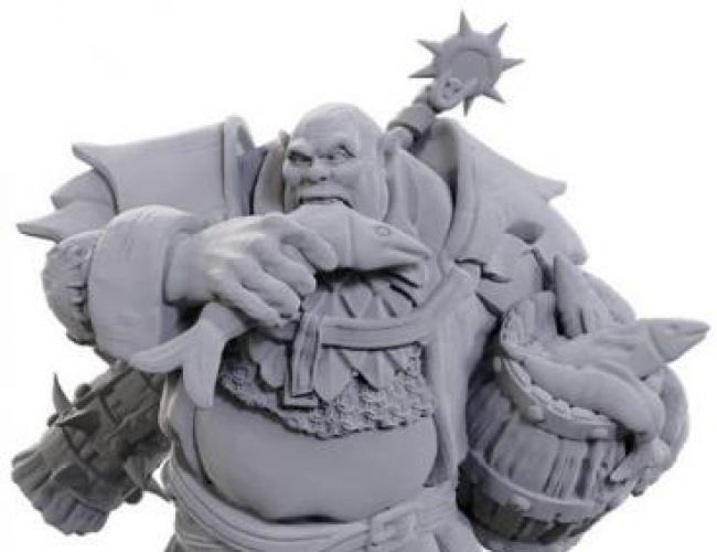 DND UNPAINTED MINIS: OGRE SOLDIER