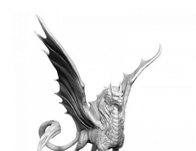 DND UNPAINTED MINIS WV17 DRAGONNE