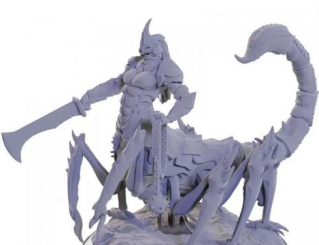 DND UNPAINTED MINIS WV2 TLINCALLI