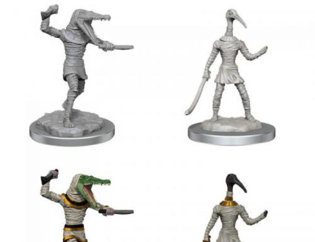 DND UNPAINTED MINIS WV21 MUMMIES