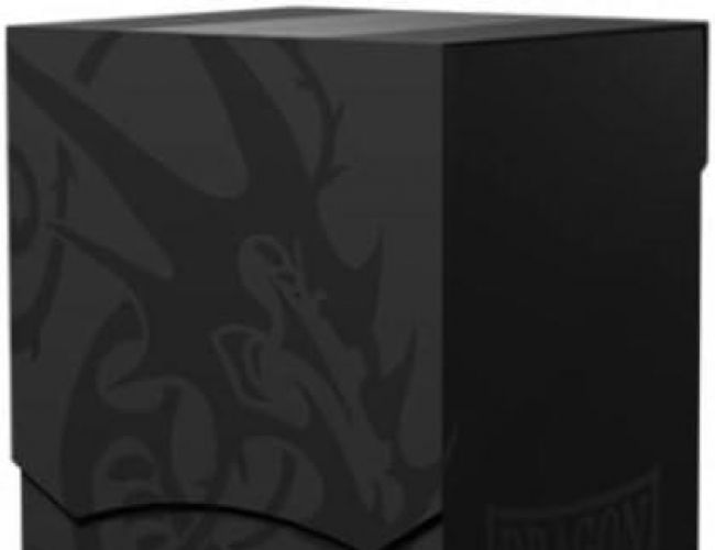DRAGON SHIELD DECK SHELL: SHADOW BLACK