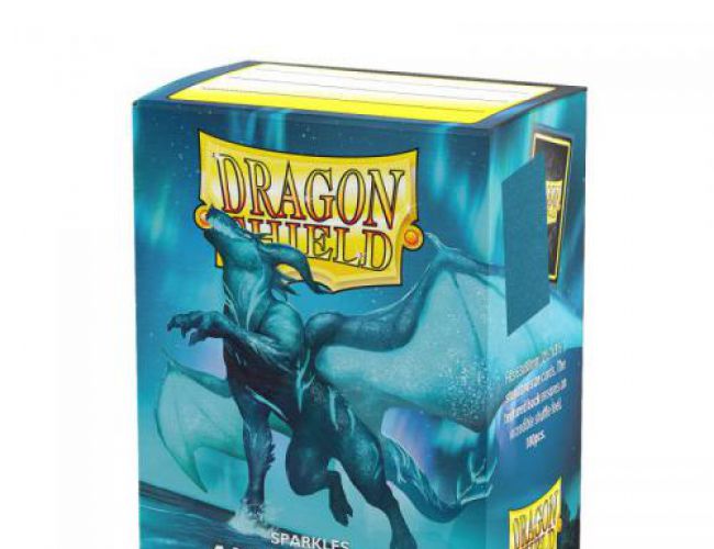 DRAGON SHIELD SLEEVES - AMAZONITE (MATTE SPARKLES)