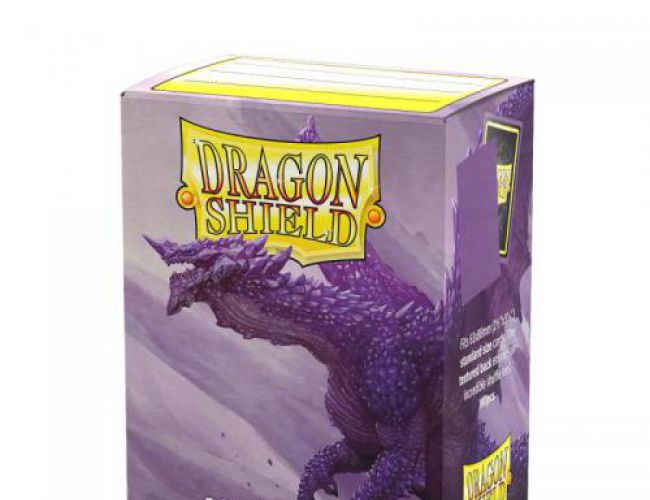 DRAGON SHIELD SLEEVES - AMETHYST (MATTE)
