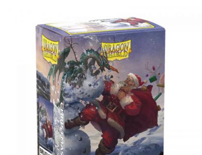 DRAGON SHIELD SLEEVES - CHRISTMAS 2025 (BRUSHED ART)