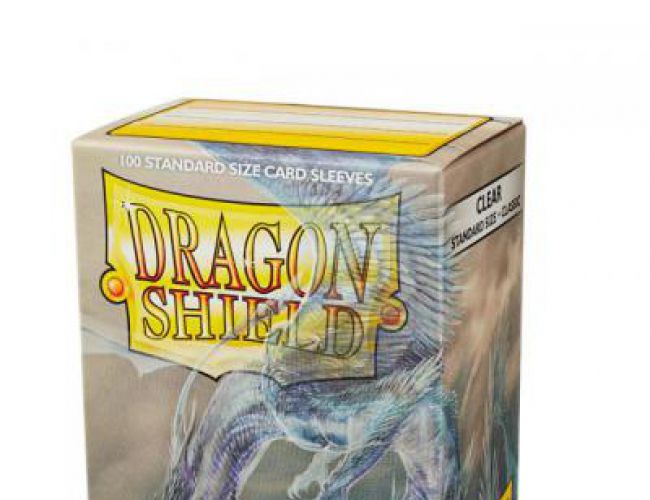 DRAGON SHIELD SLEEVES - CLEAR CLASSIC (100 CT)