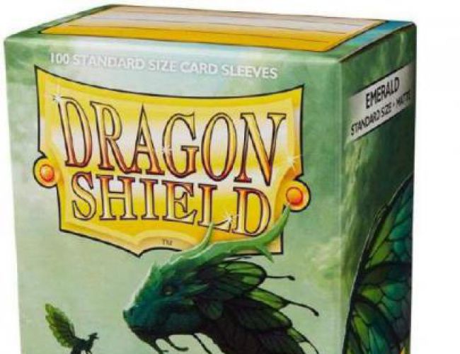 DRAGON SHIELD SLEEVES - EMERALD (MATTE)