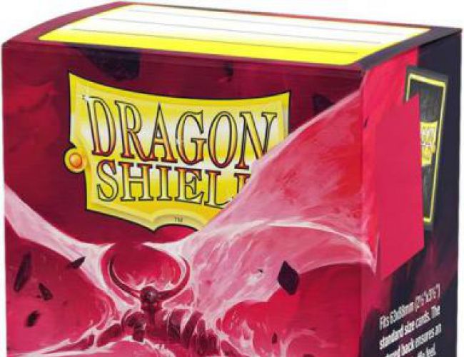 DRAGON SHIELD SLEEVES - FURY (MATTE DUAL)