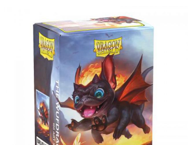 DRAGON SHIELD SLEEVES - THE WUFDRAGON (BRUSHED ART)