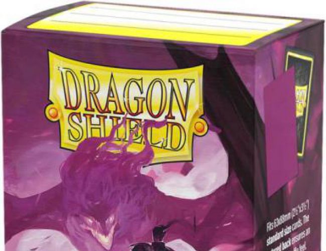 DRAGON SHIELD SLEEVES - WRAITH (MATTE DUAL)