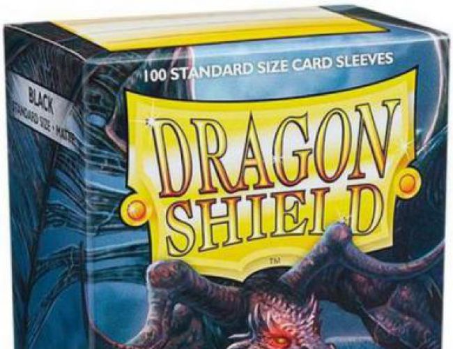 DRAGON SHIELD SLEEVES MATTE BLACK