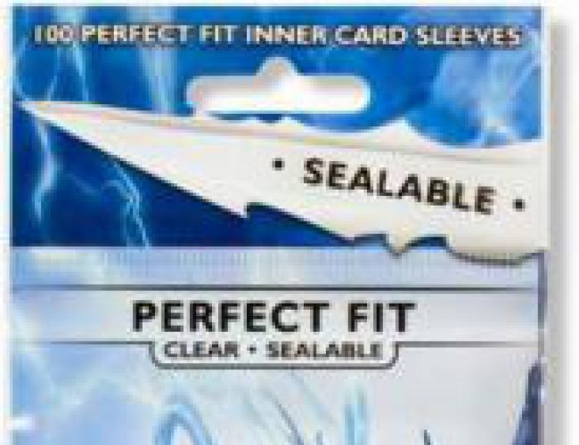 DRAGON SHIELDS SLEEVES PERFECT FIT CLEAR SEALABLE