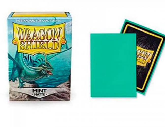 DRAGON SHIELDS MINT MATTE SLEEVES