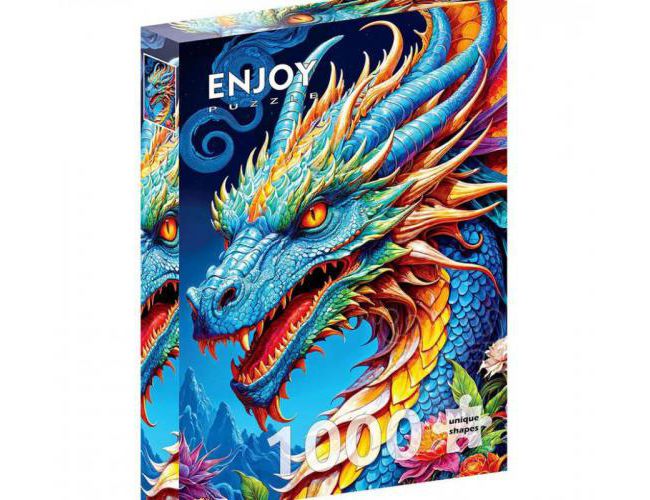 ENJOY PUZZLE 1000PC: BLUE DRAGON