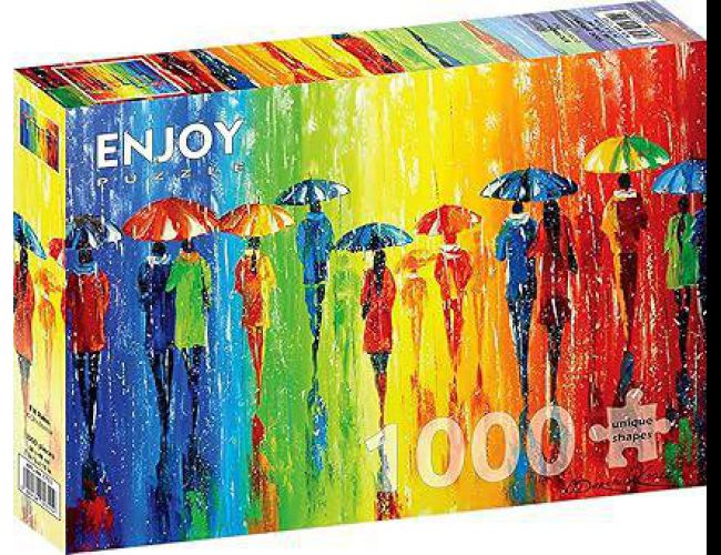 ENJOY PUZZLE 1000PC: IF IT RAINS