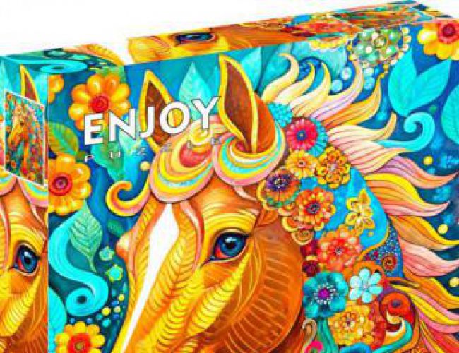 ENJOY PUZZLE 1000PCS: BLOOMING MANE