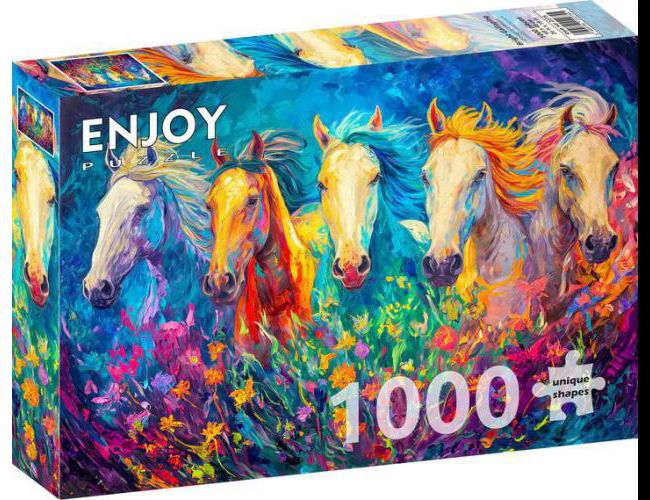 ENJOY PUZZLE 1000PCS: BRIGHT GALLOPING