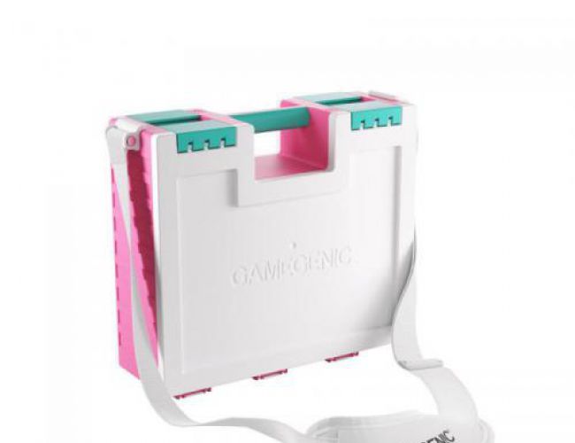 GAMEGENIC - GAME CASTLE: PINK/WHITE/TEAL (HEAVY - NOT SHIPPABLE)