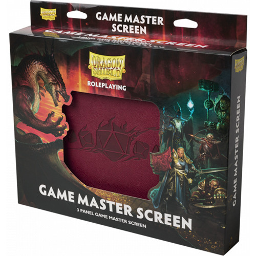 DRAGON SHIELD RPG GM SCREEN BLOOD RED