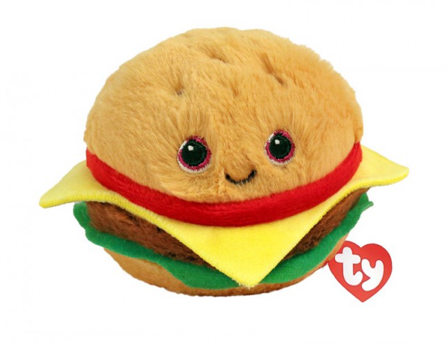 TY BEANIE BOUNCERS - HAMBURGER BUNS