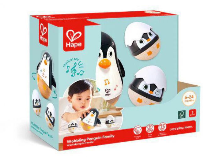HAPE WOBBLING PENGUIN FAMILY