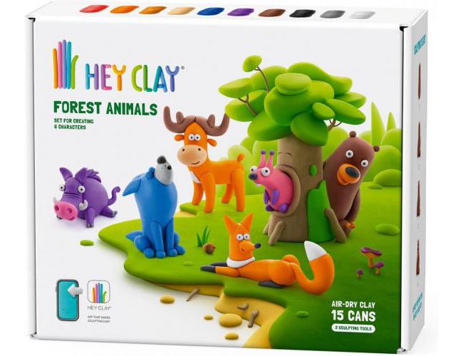 HEY CLAY SET - FOREST ANIMALS