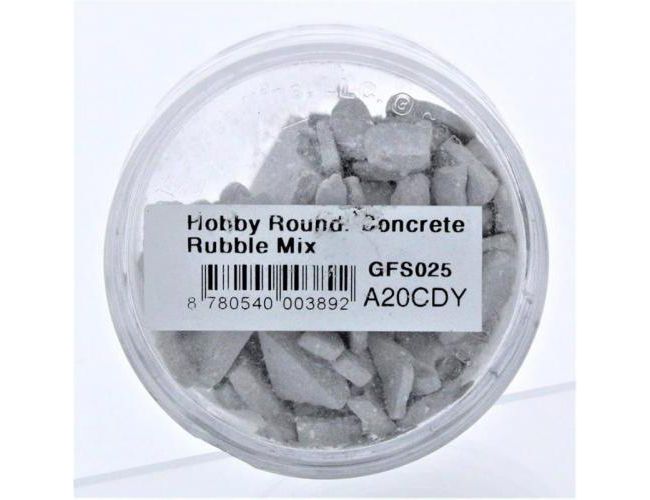 HOBBY ROUND: CONCRETE RUBBLE MIX