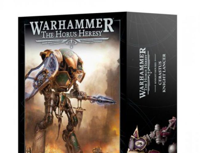 HORUS HERESY: CERASTUS KNIGHT LANCER (MSRP $260)