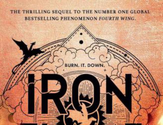IRON FLAME by REBECCA YARROS (BOOK 2) (HARDCOVER)