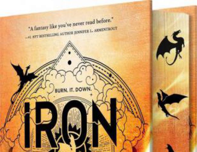 IRON FLAME by REBECCA YARROS (BOOK 2) (HC)