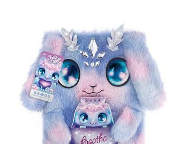 LARGE FUZZY NOTEBOOK AGATHA (NEVULOUS STARS)