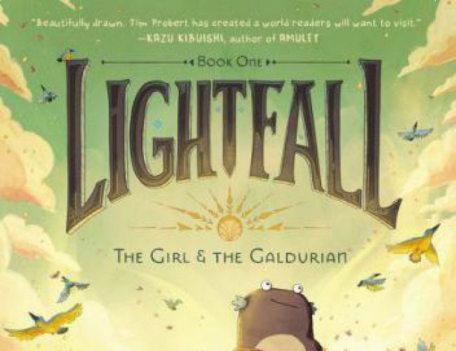 LIGHTFALL BOOK 1 - THE GIRL AND THE GALDURIAN (GRAPHIC NOVEL)