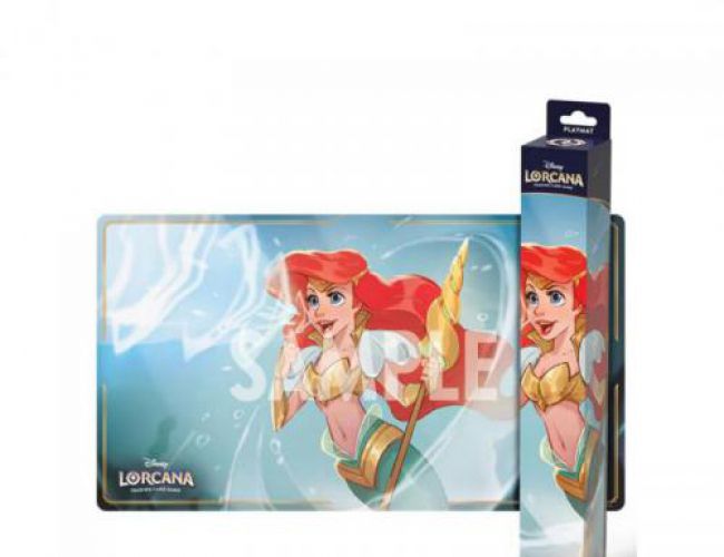 LORCANA PLAYMAT SET 11 ARIEL, SONIC WARRIOR
