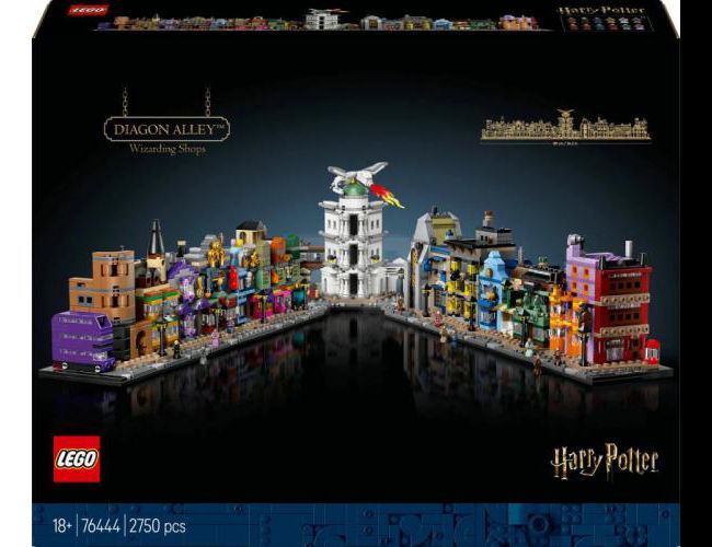 LEGO® 76444 Diagon Alley™ Wizarding Shops(AGE 18+)