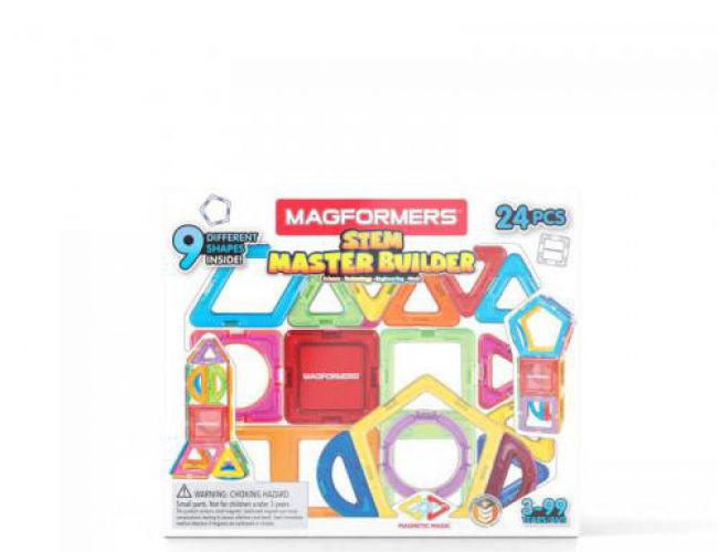 MAGFORMERS STEM MASTER BUILDER SET (24 PCS)