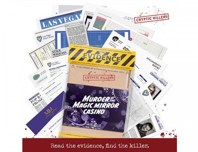 CRYPTIC KILLERS - MURDER AT THE MAGIC MIRROR CASINO