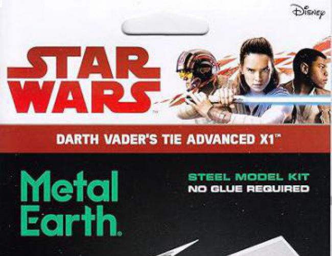 METAL EARTH - STAR WARS DARTH VADER TIE ADVANCED X1