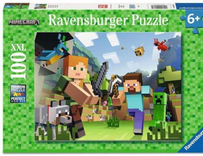 MINECRAFT ALEX & STEVE 100PC XXL