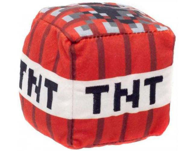 MINECRAFT BLOCK PLUSH - TNT BLOCK