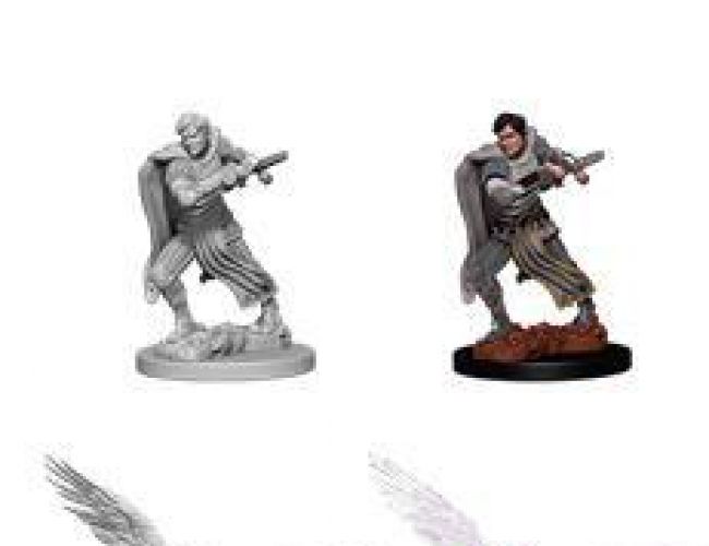UNPAINTED MINIS: FIGHTER AASIMAR MALE