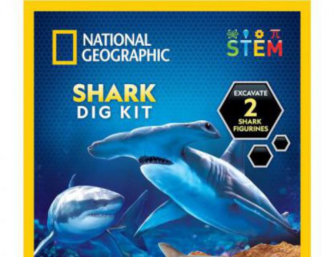 NATIONAL GEOGRAPHIC SHARK DIG KIT