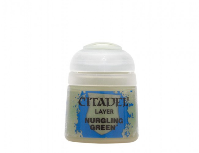 CITADEL LAYER (12mL) - NURGLING GREEN (MSRP $5.40)