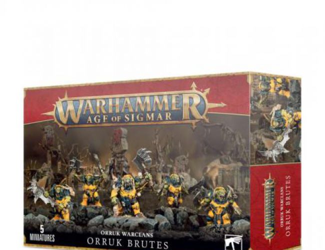 ORRUK WARCLANS: ORRUK BRUTES (MSRP $75)